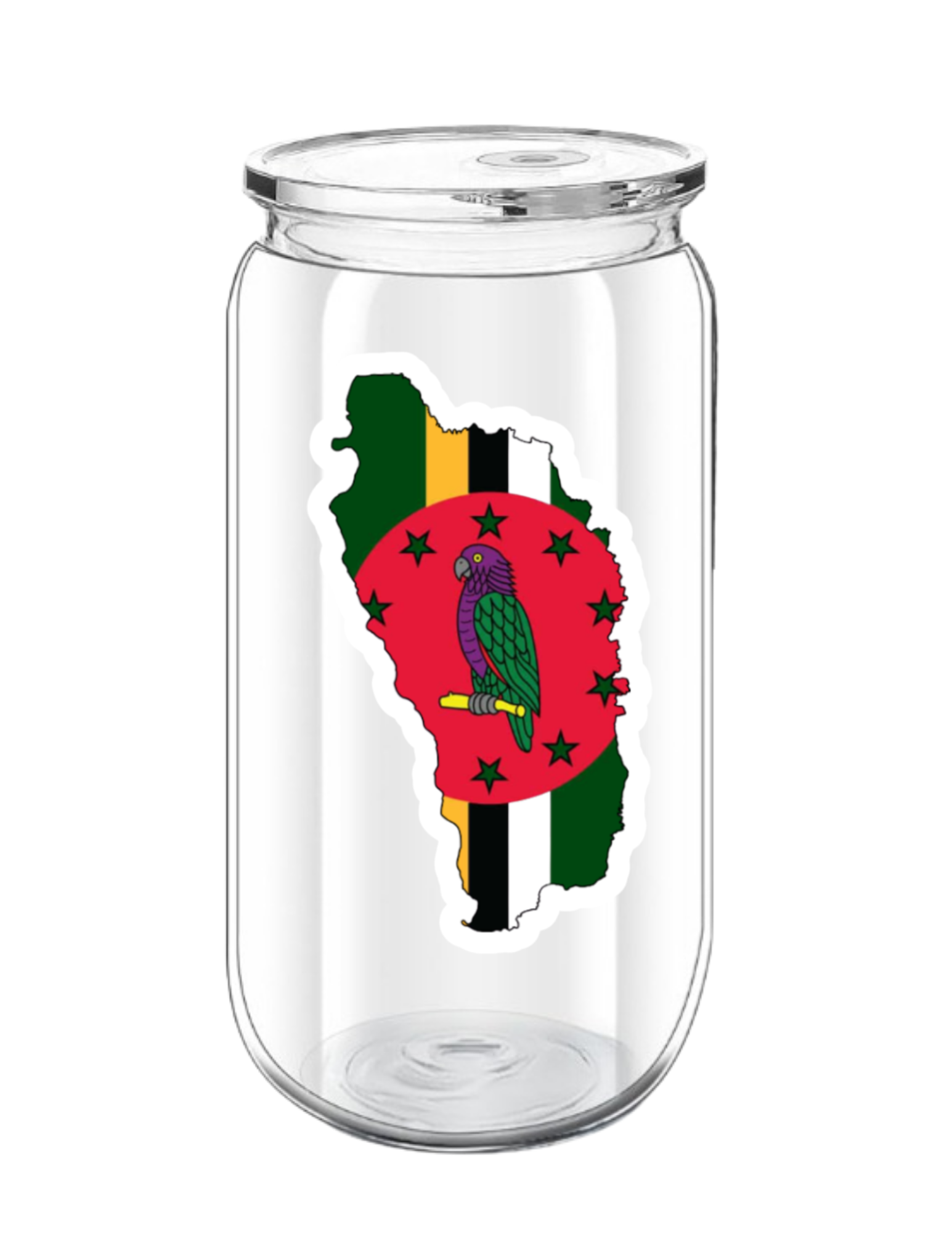 Dominica map tumbler