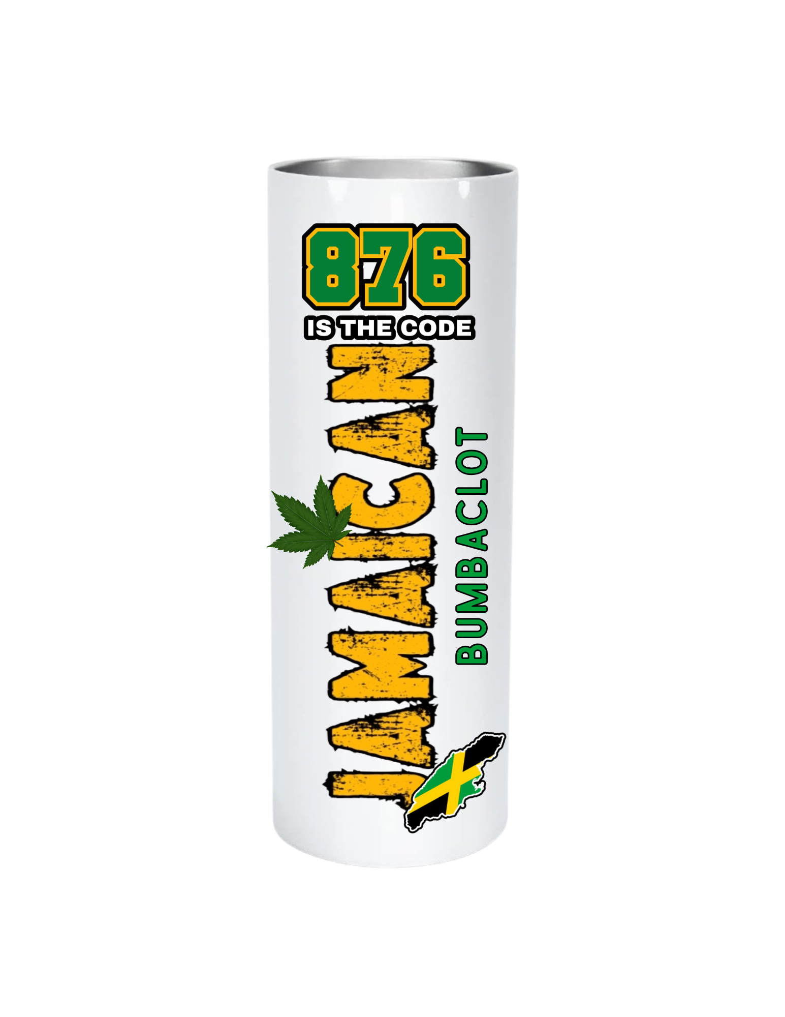 20 oz  Jamaican inspired  tumbler