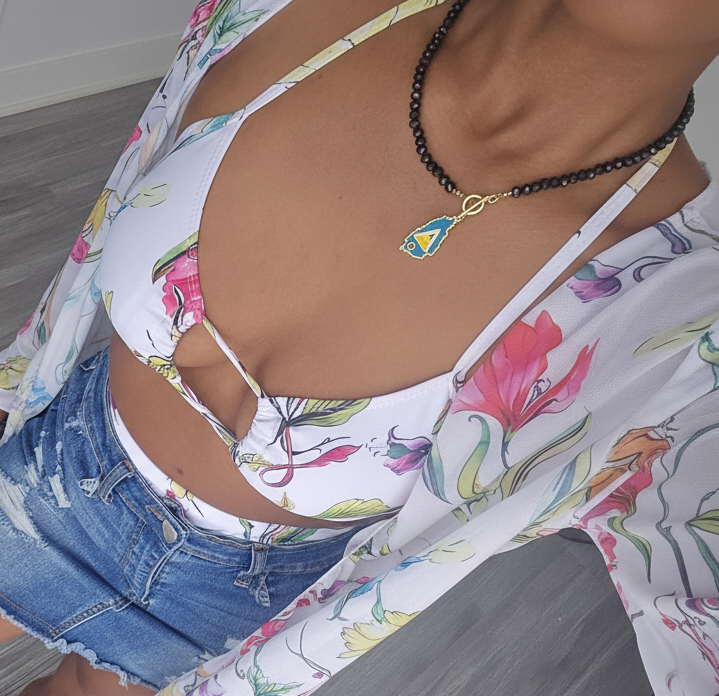 St.Lucia ID necklace